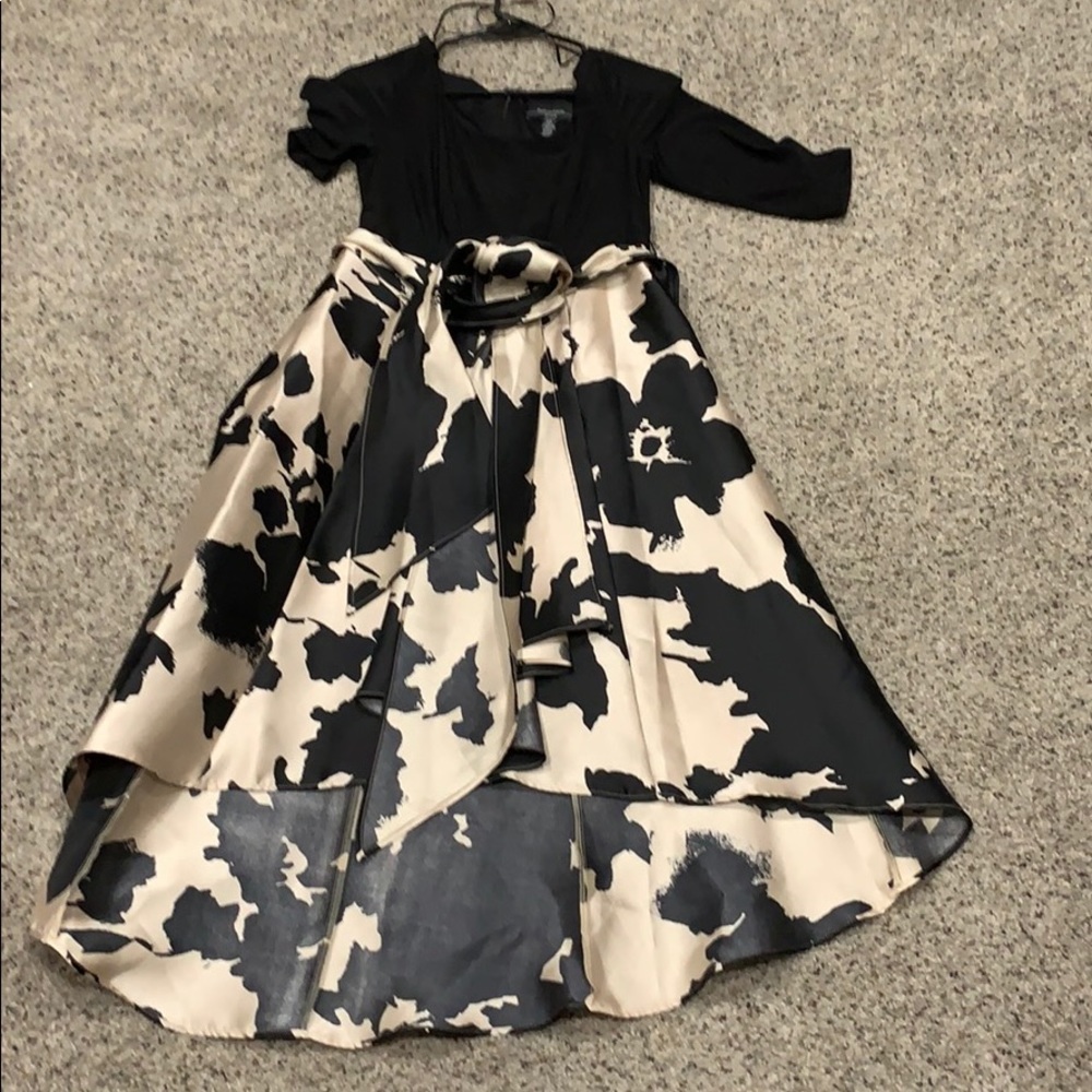 Black & Cream Dress